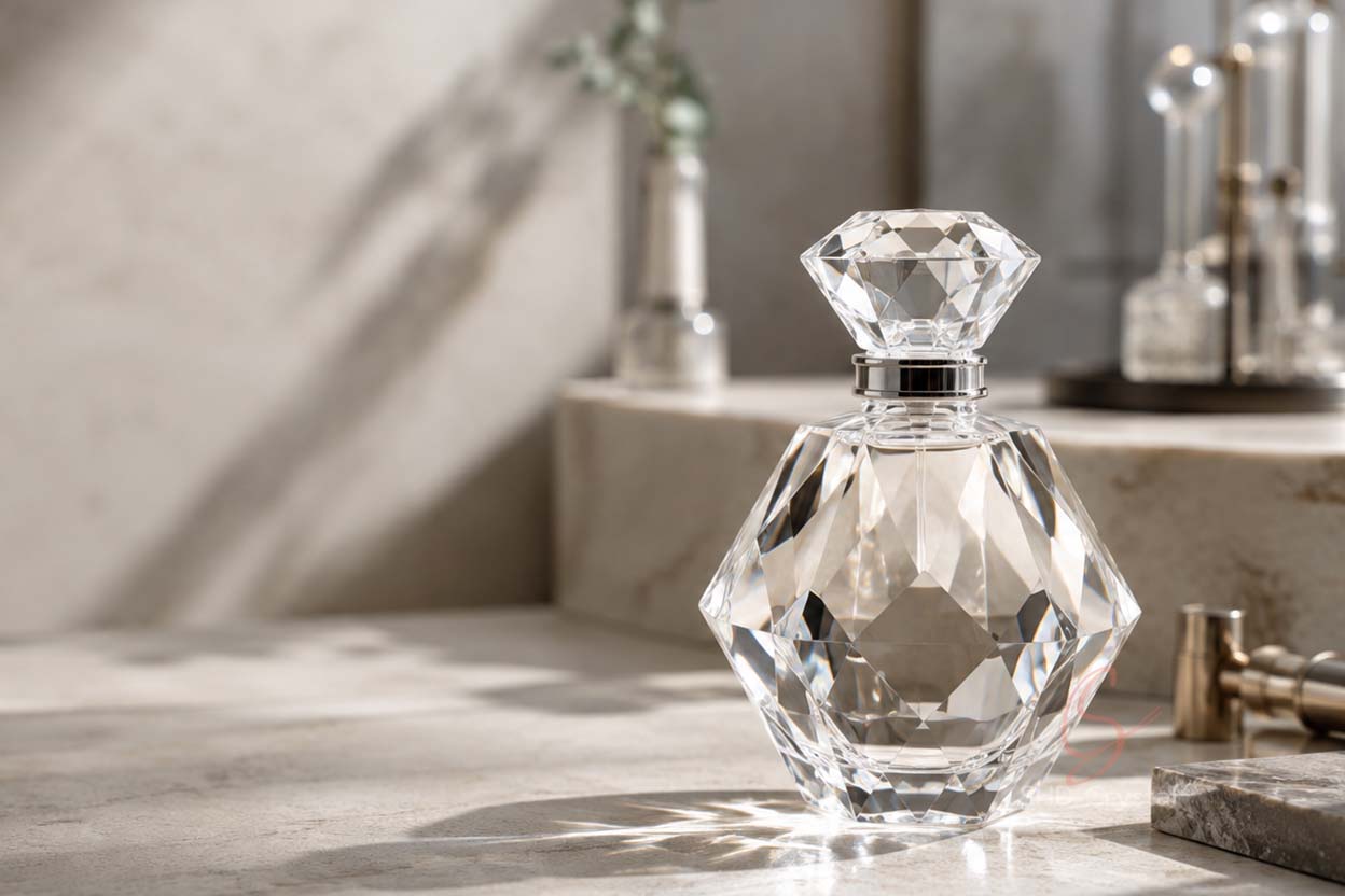 custom diamond perfume bottle