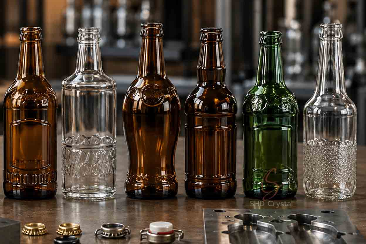 custom glass beer bottles