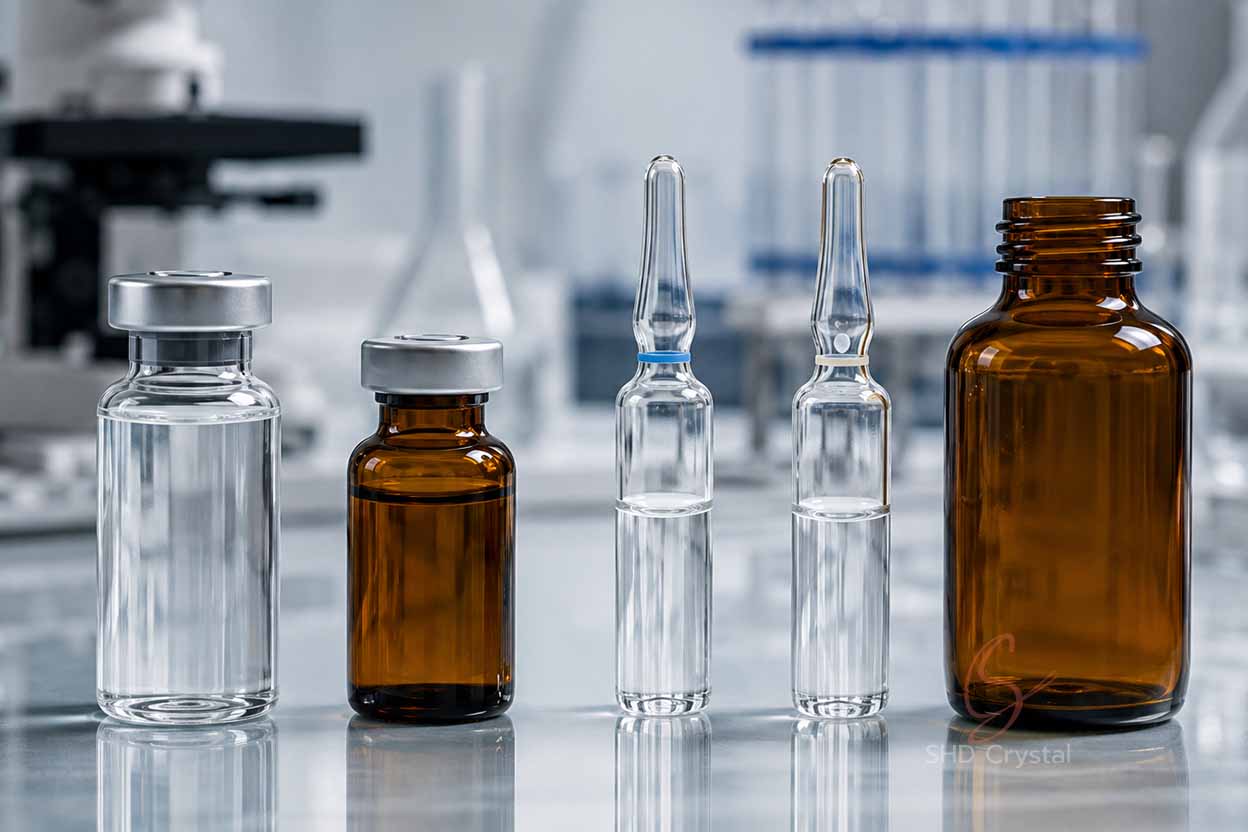 custom glass medicine bottles