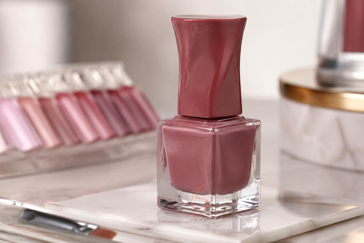 custom nail polish square bottle