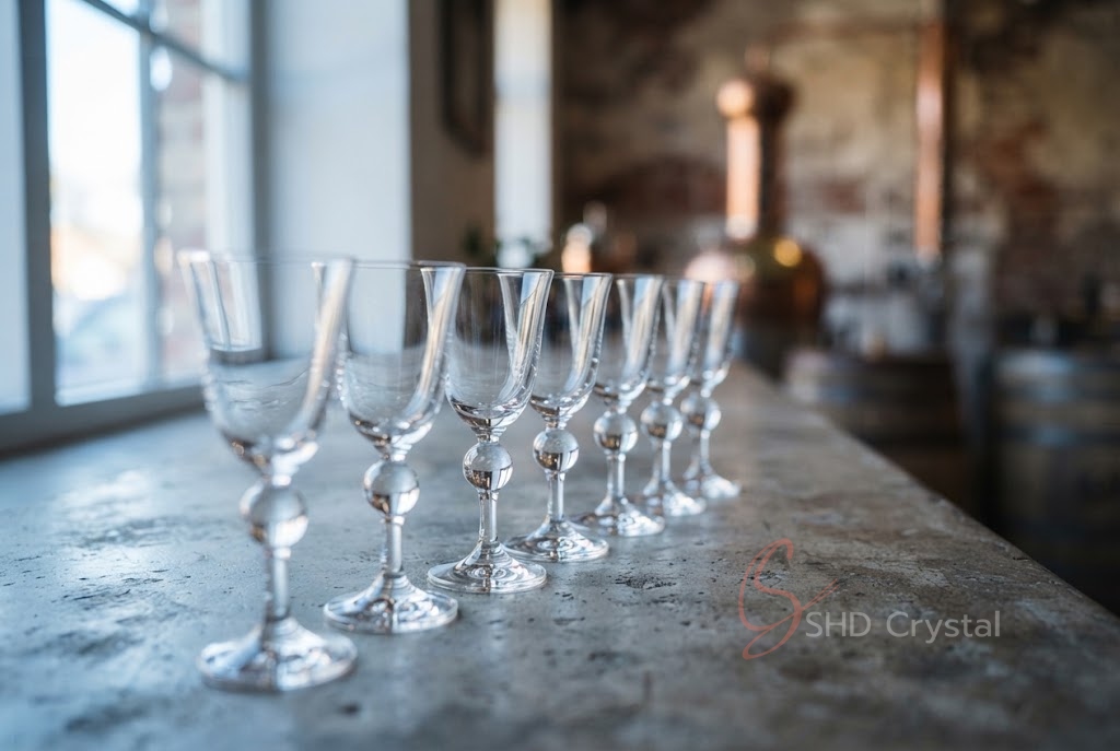 custom shot glass production