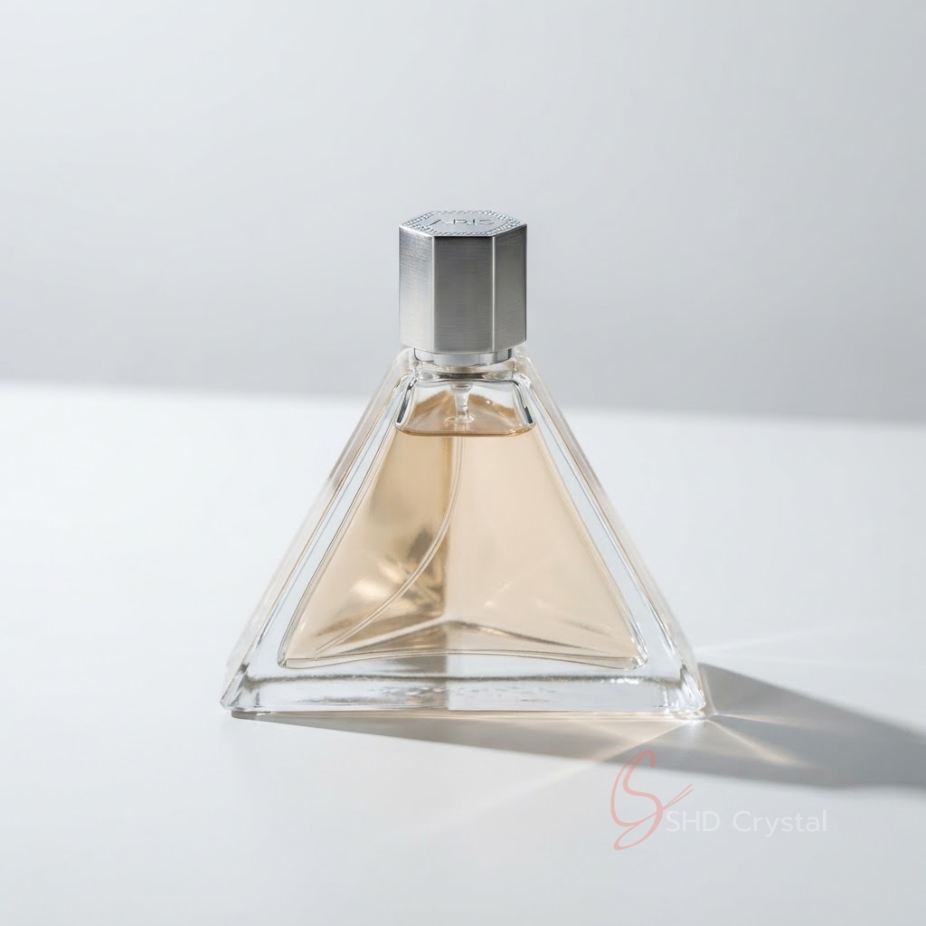 custom triangular perfume bottle manufacturer