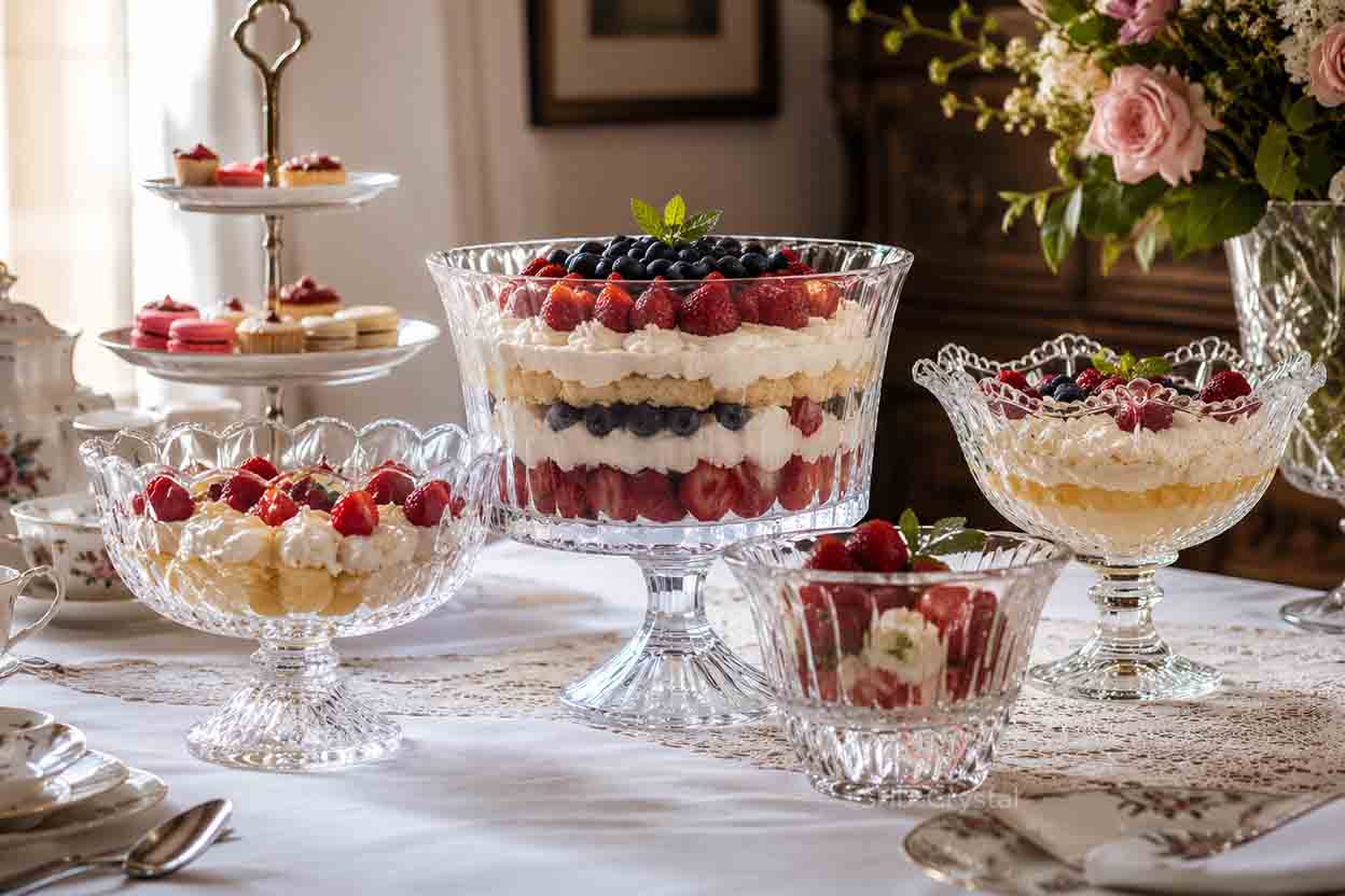 custom trifle bowl
