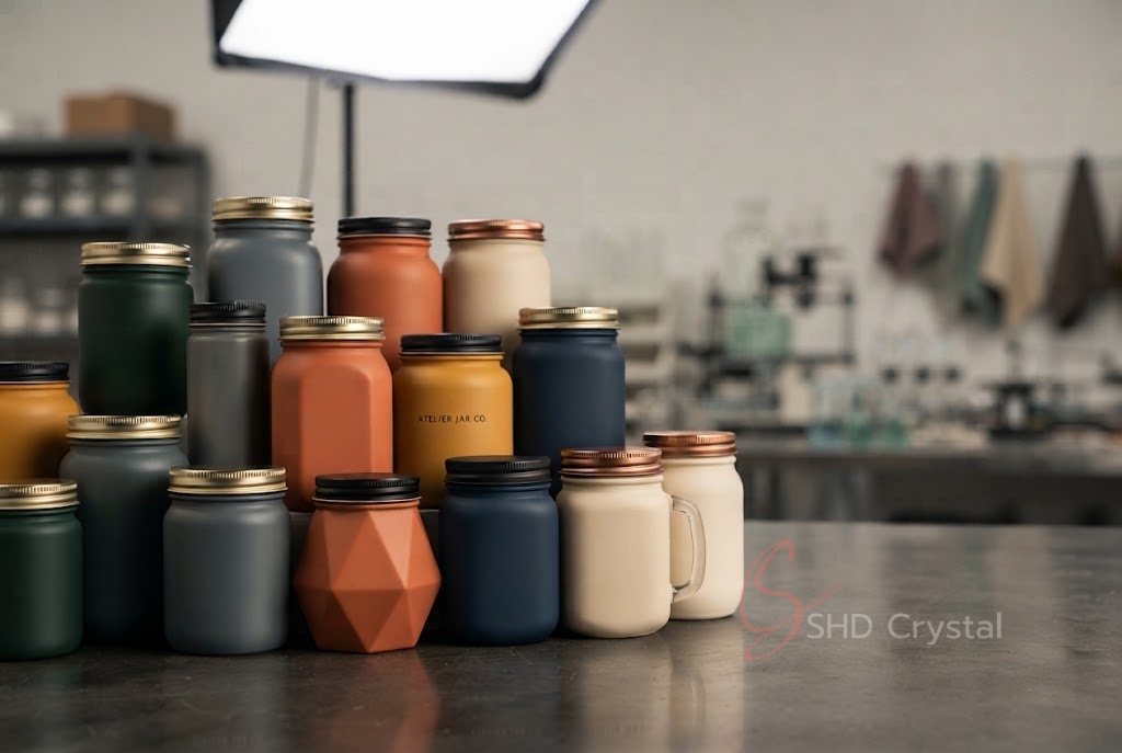 decorative glass jar factory
