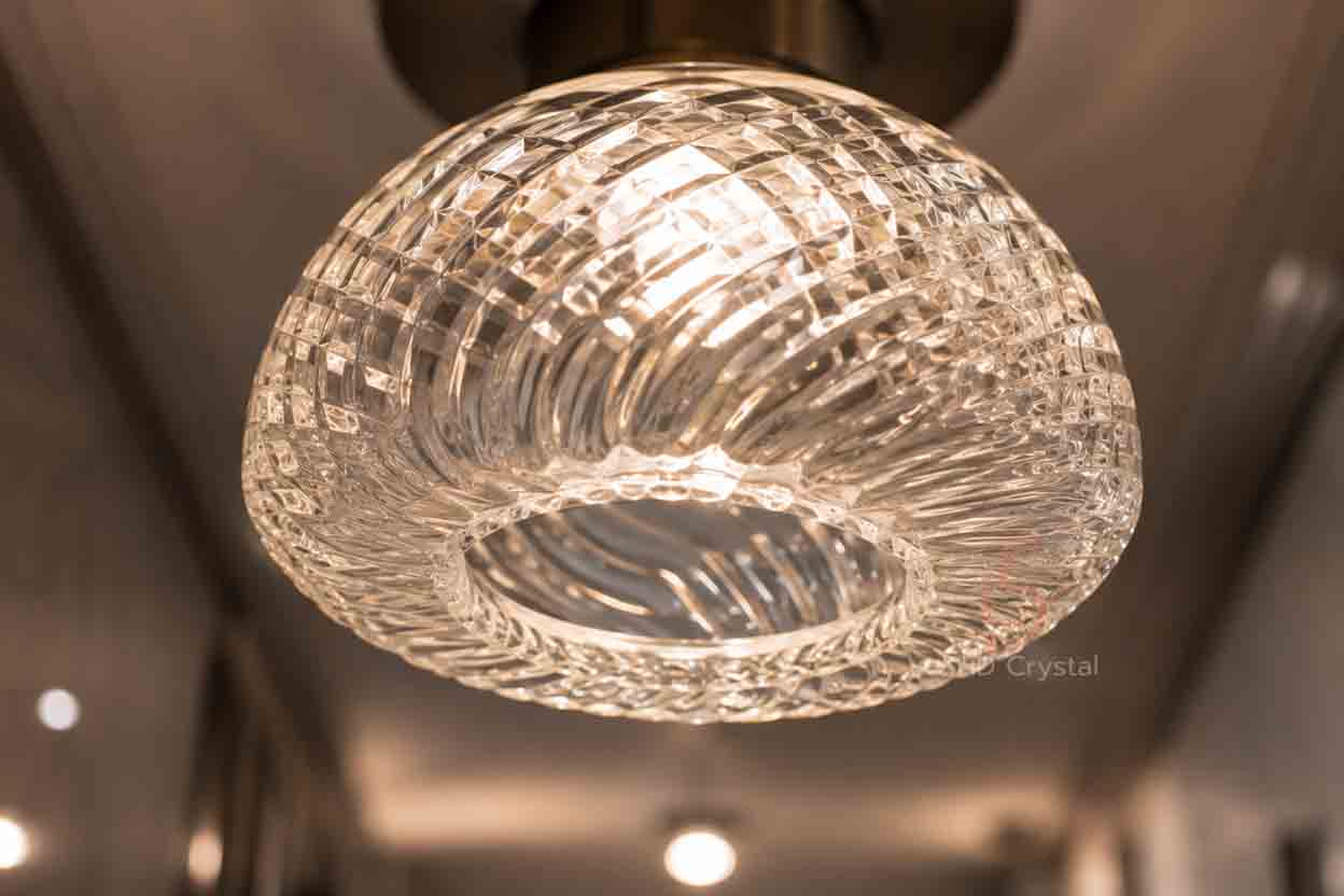 decorative glass lighting components