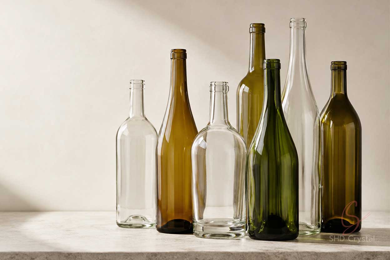 empty wine bottle OEM