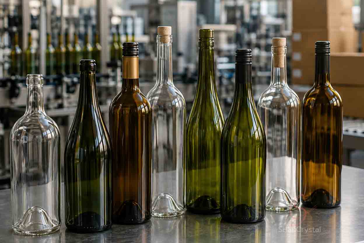 empty wine bottle supplier