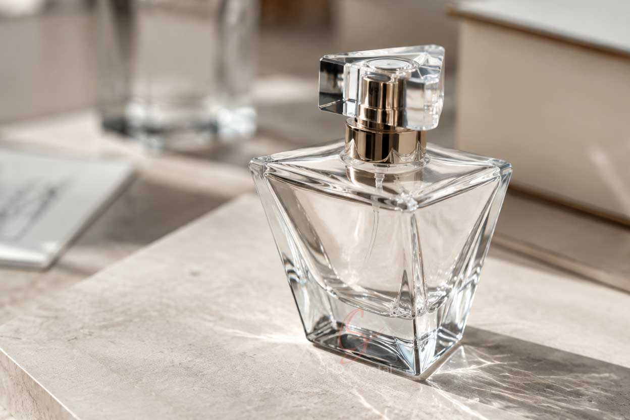 geometric bottle design