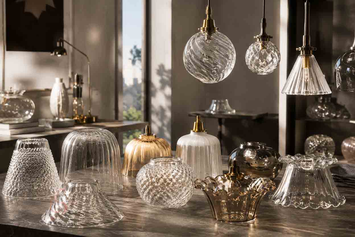 glass lampshade design