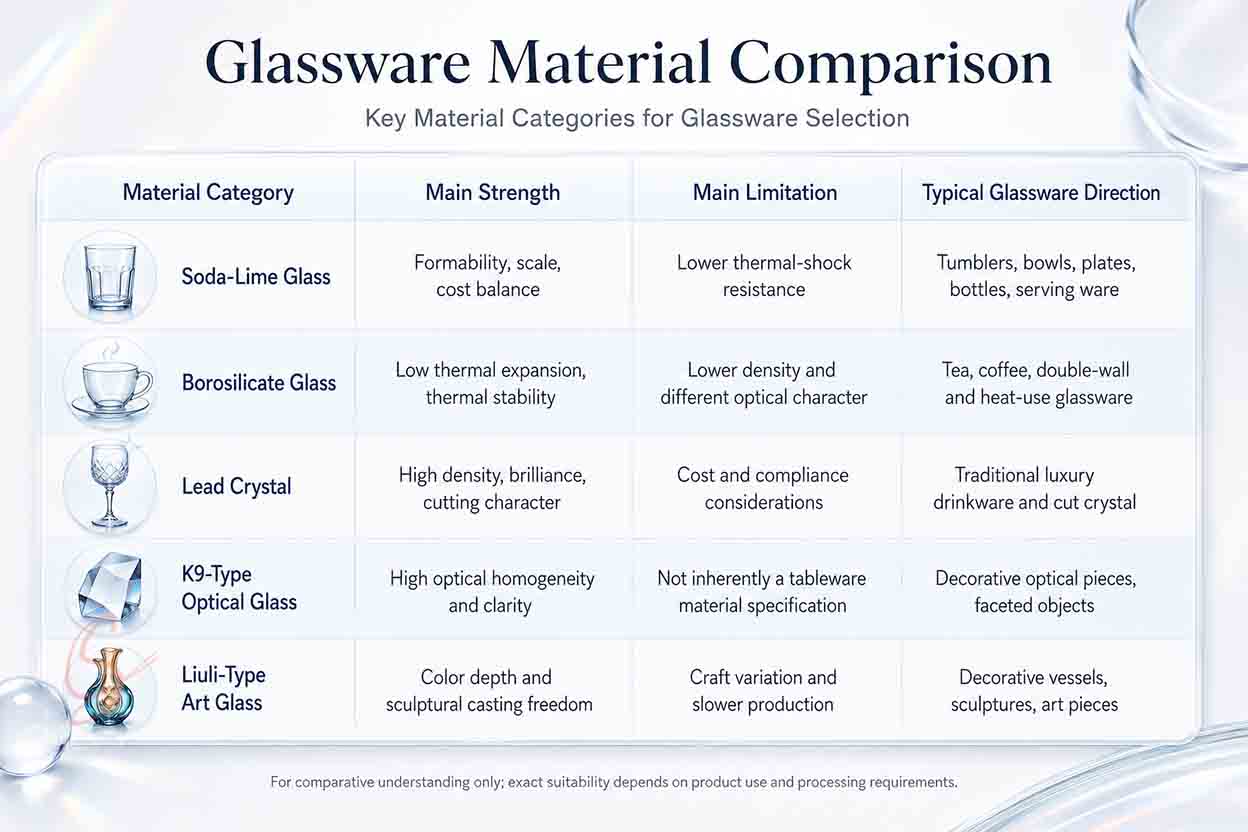 glassware material comparison