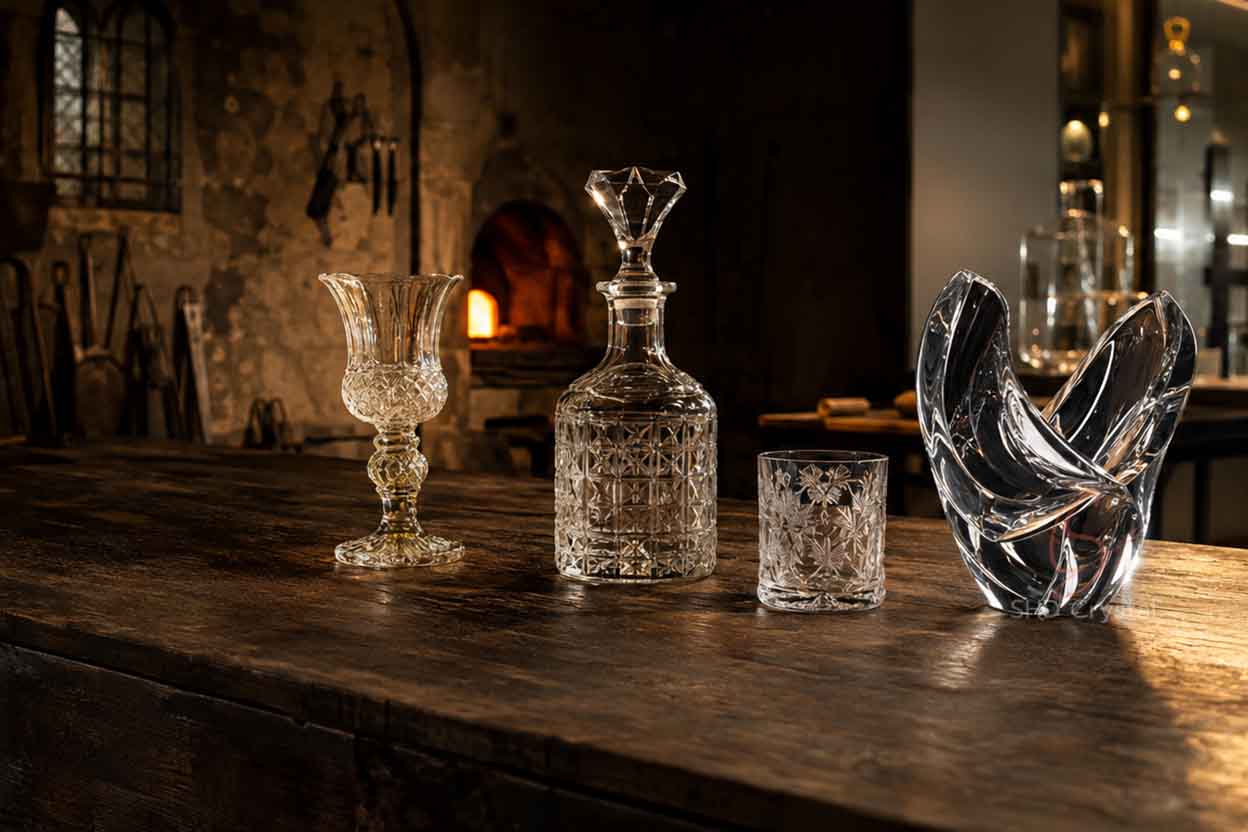 history of crystal glass