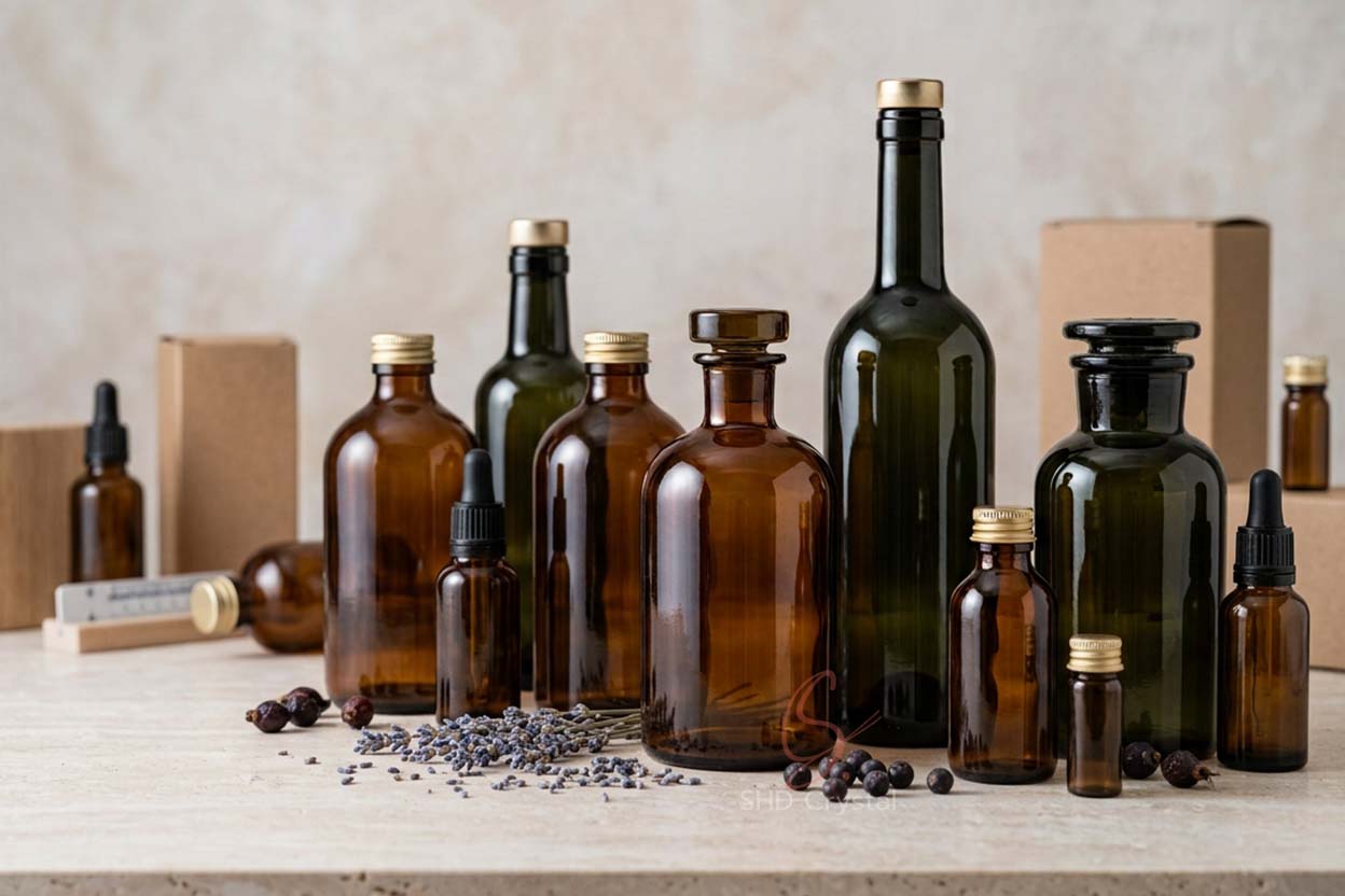 kratom glass bottles