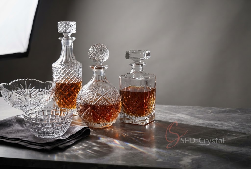 lead crystal drinkware