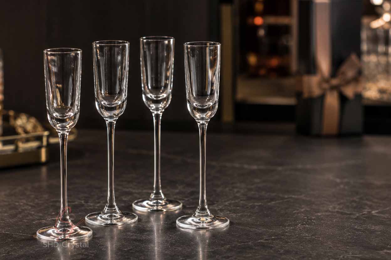 long stem shot glasses OEM