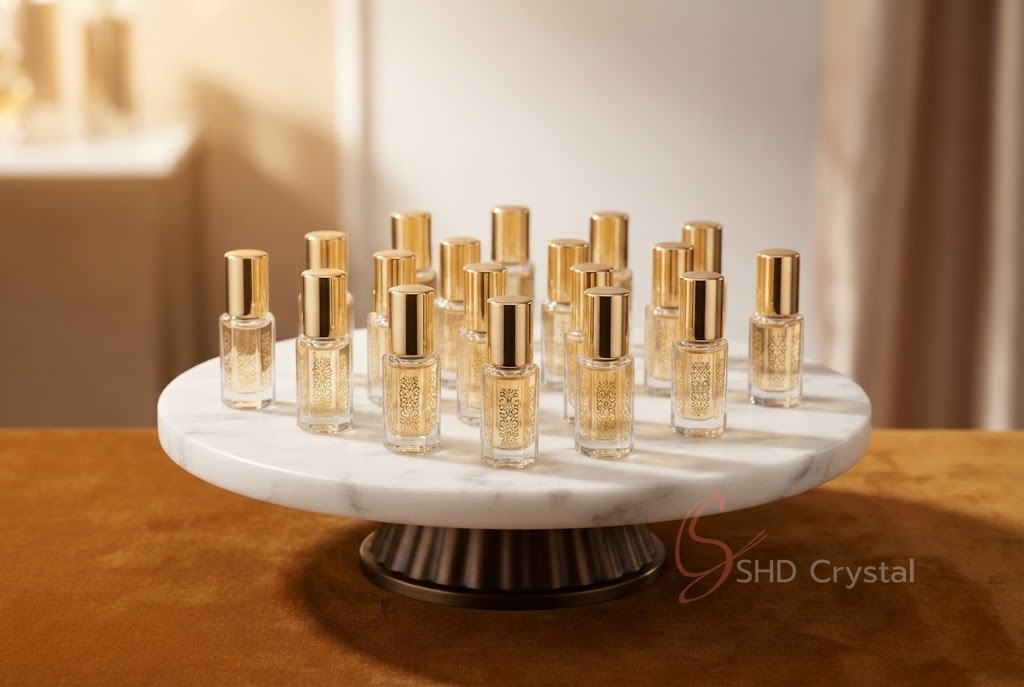 miniature fragrance bottle production