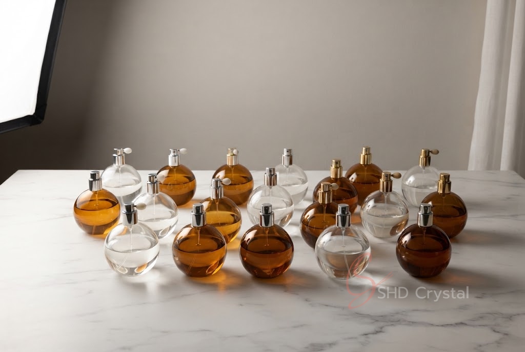 round glass bottle OEM