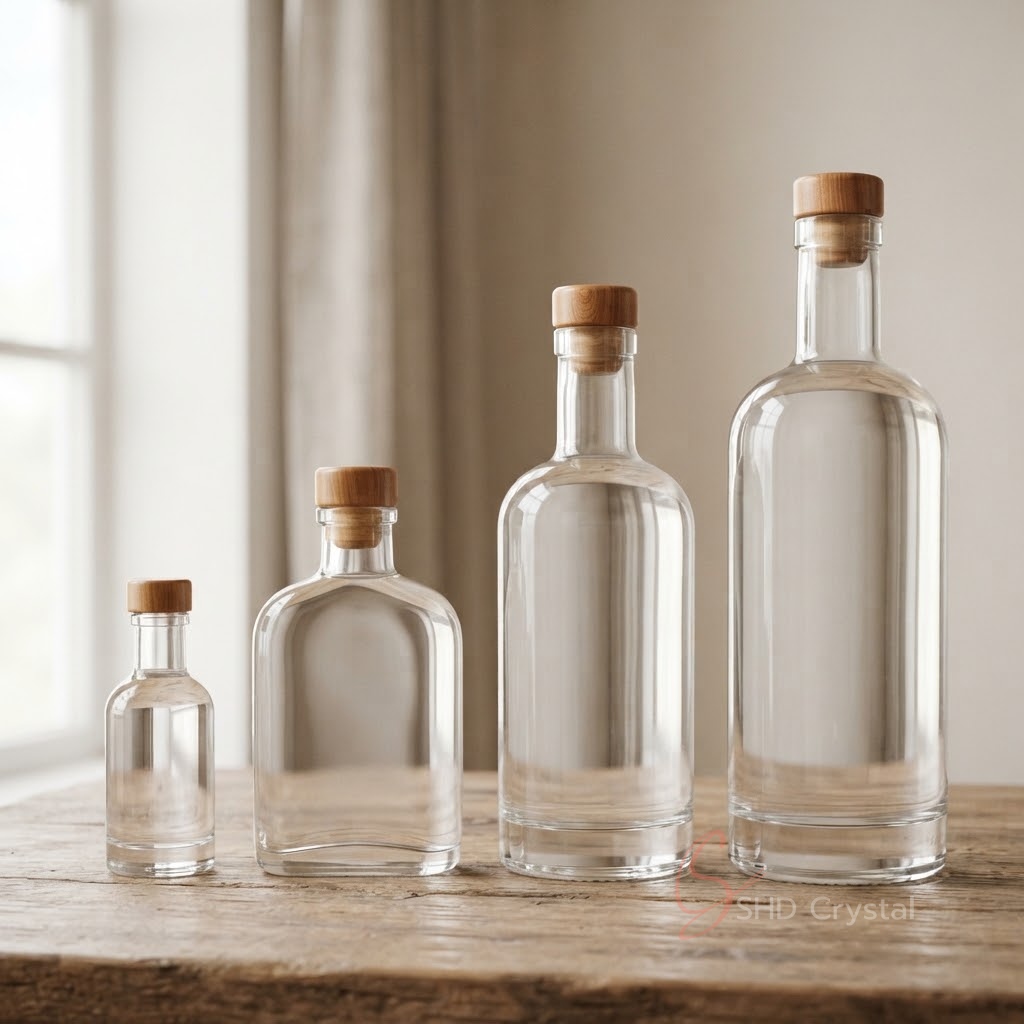 spirit bottle sizes