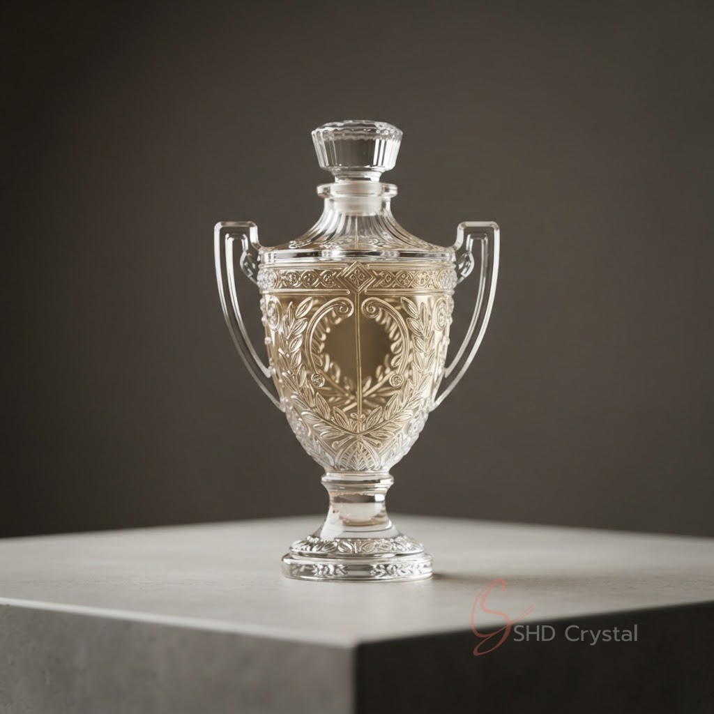 trophy shaped cologne bottle OEM