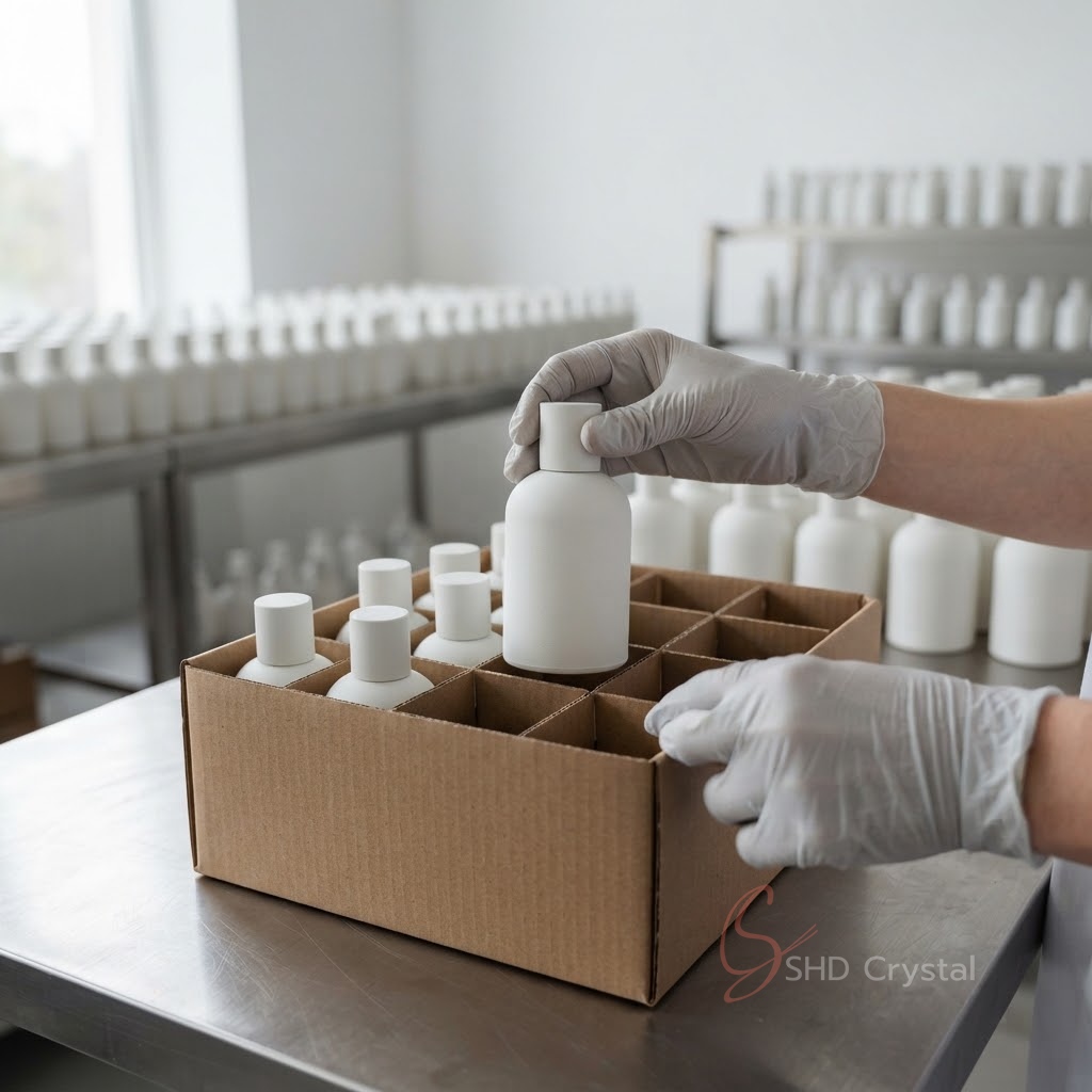 white perfume bottle manufacturer