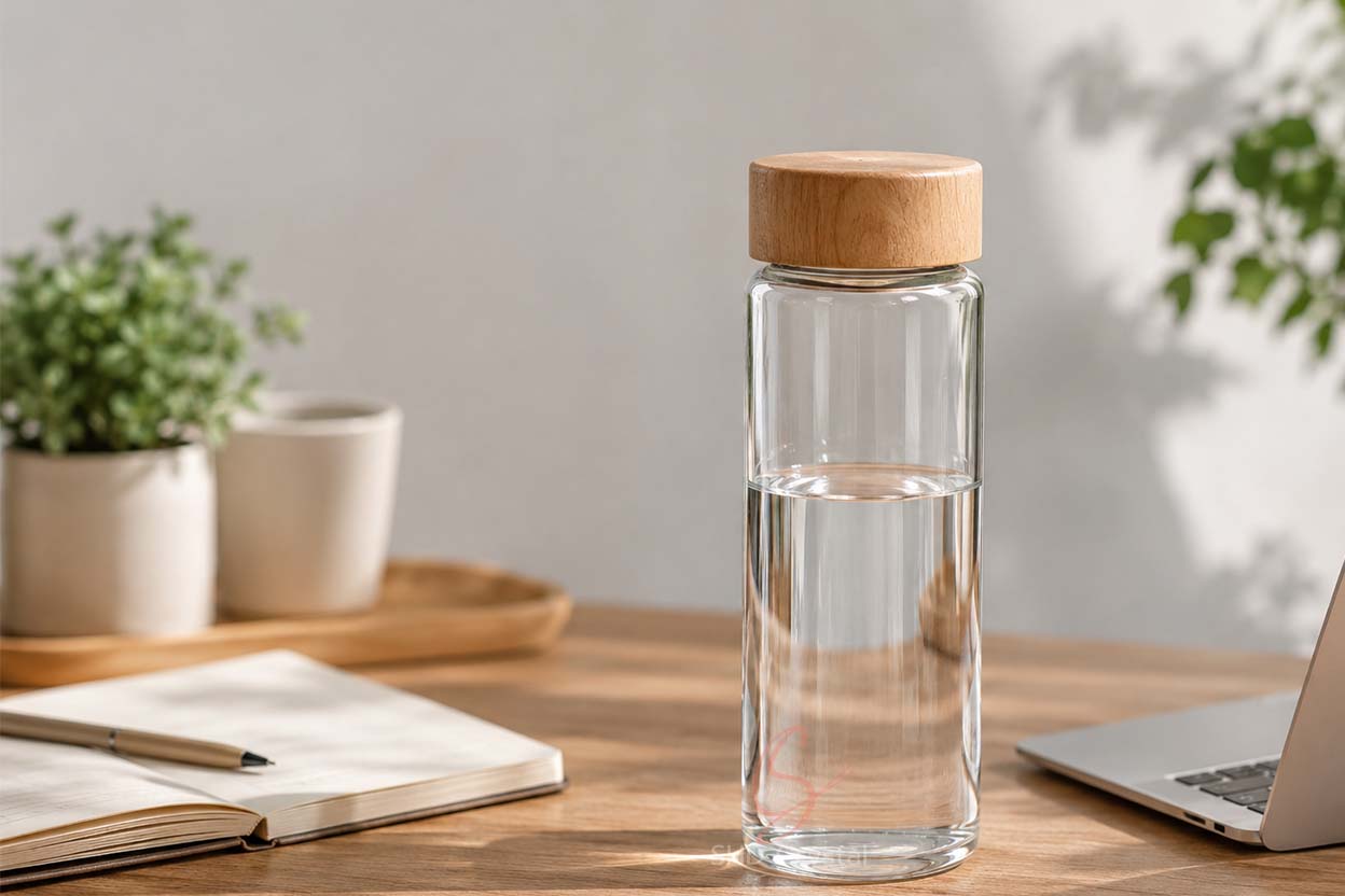bamboo cap drinkware
