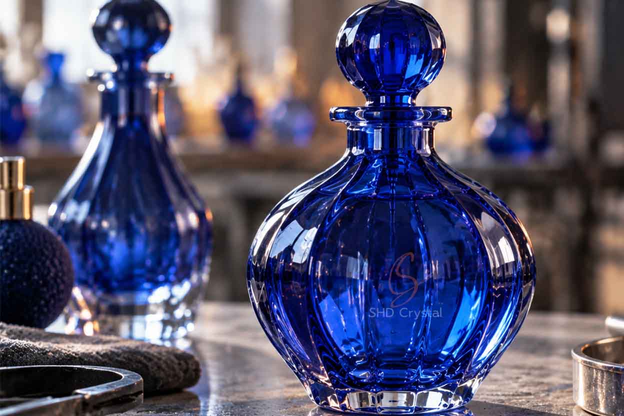 perfume bottle blowing process