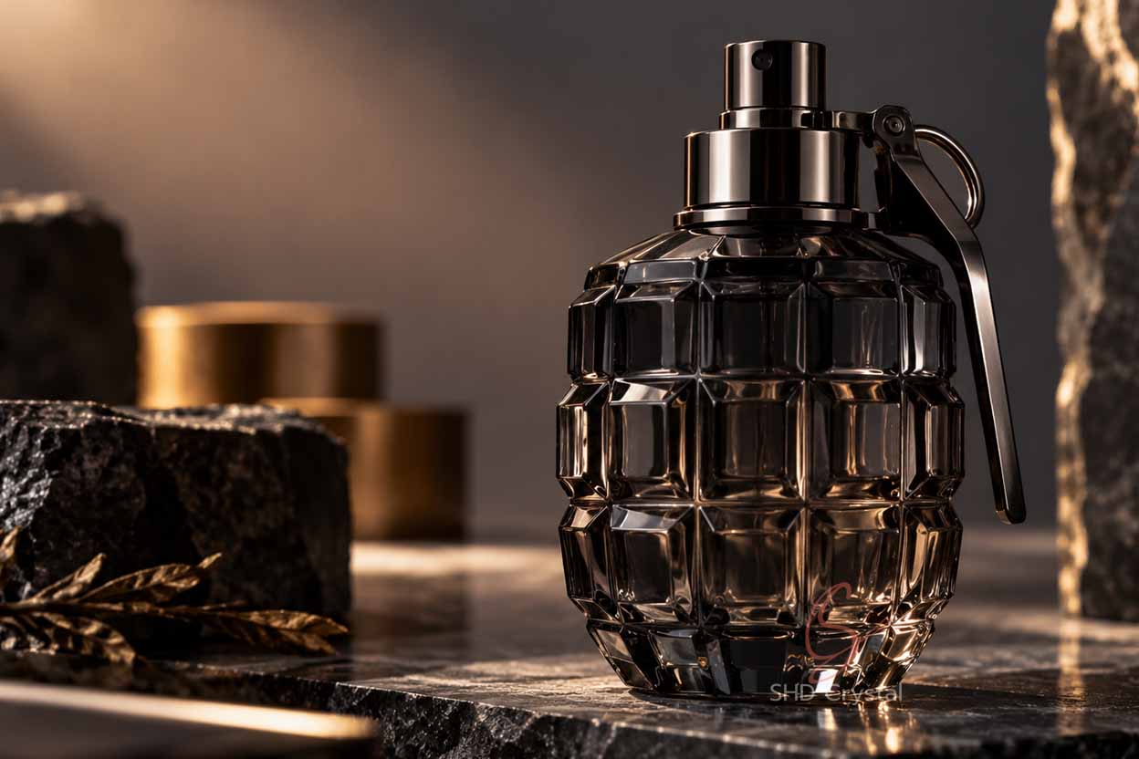 weapon-shaped perfume bottle