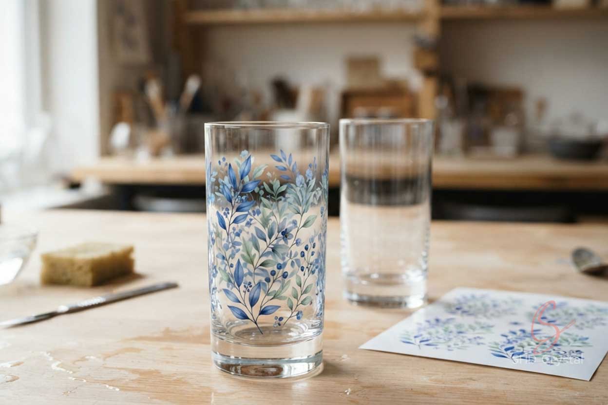 glass decal printing