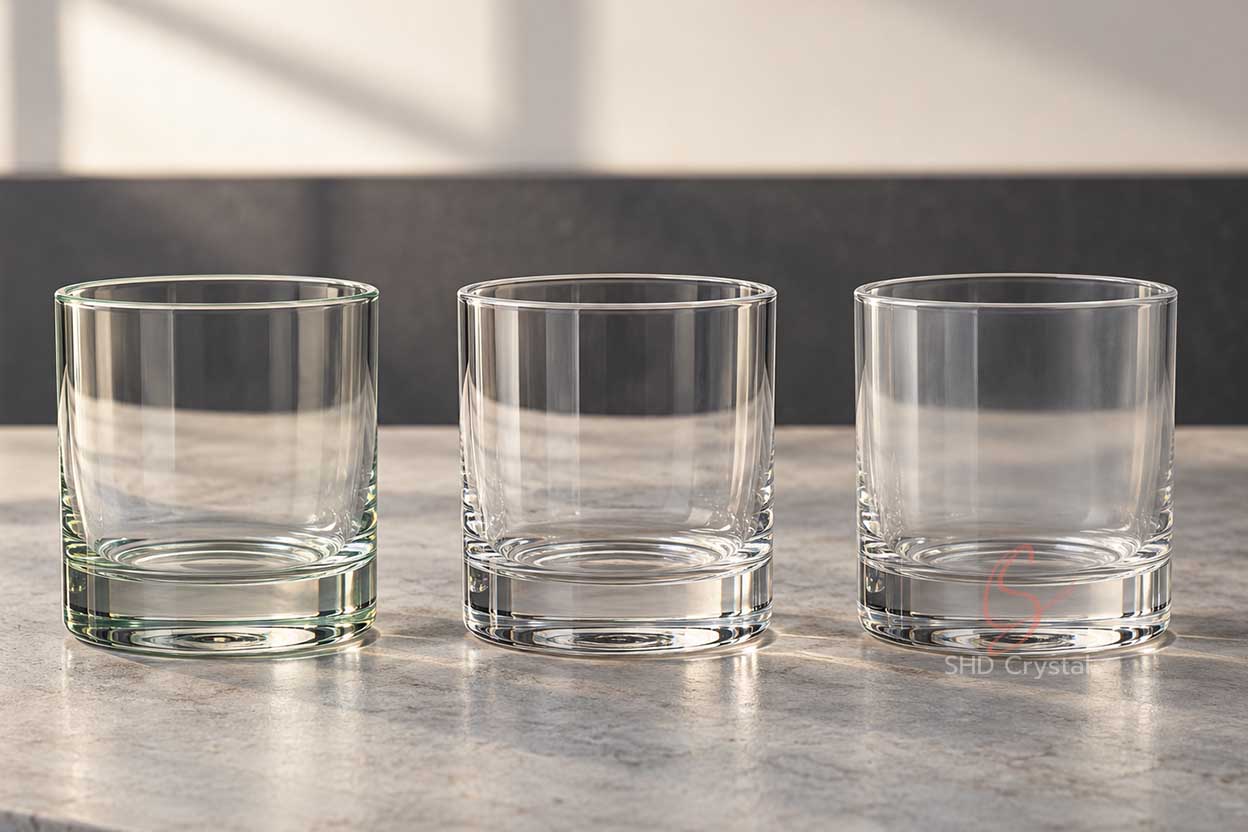 glass transparency comparison