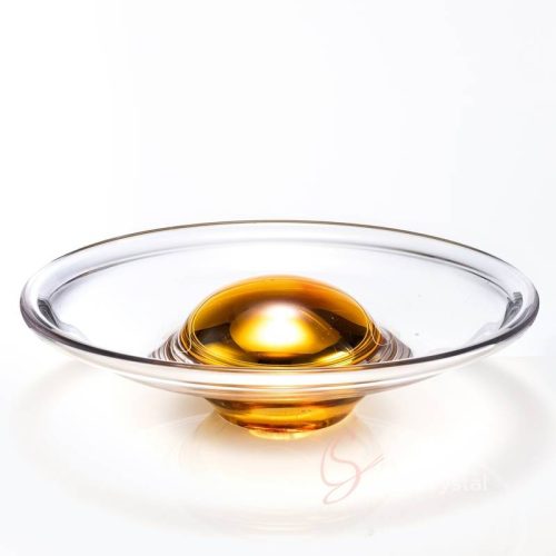 Clear Crystal Halo Serving Plate