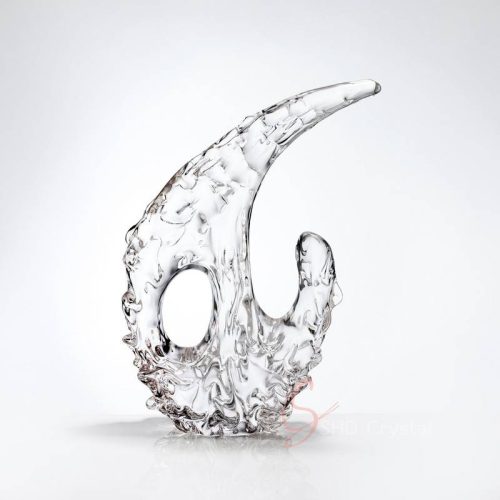 Ocean Coral Glass Sculpture