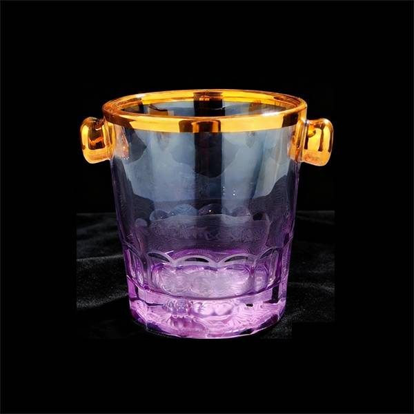 crystal ice bucket