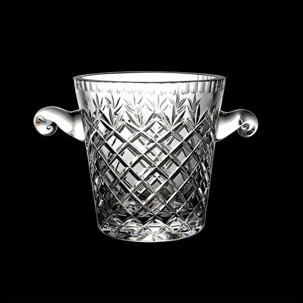 crystal ice bucket