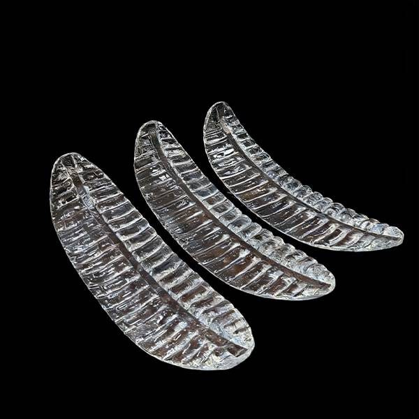 hand-blown glass lampshades