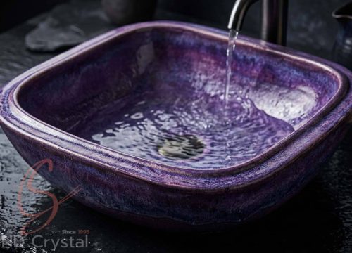 purple vessel basin