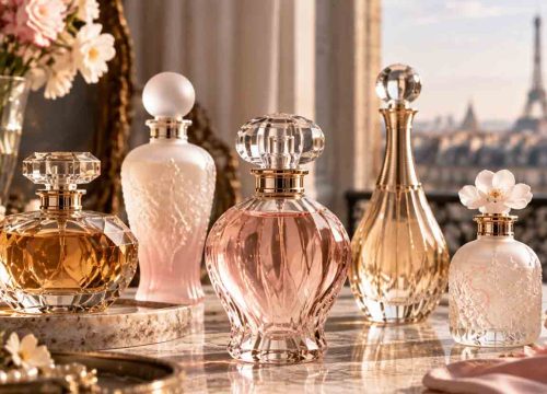 French style perfume bottle