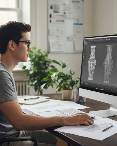 Glass modeling design