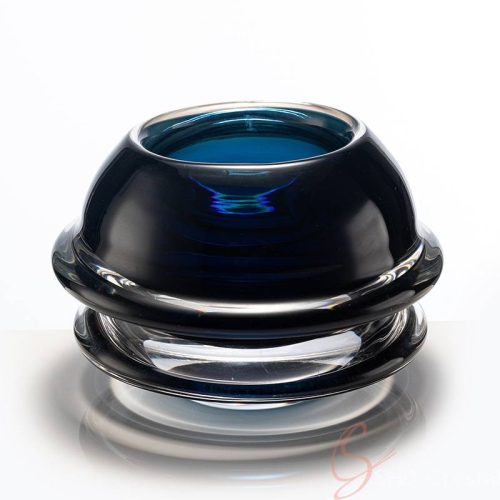 Midnight Gem Crystal Vase