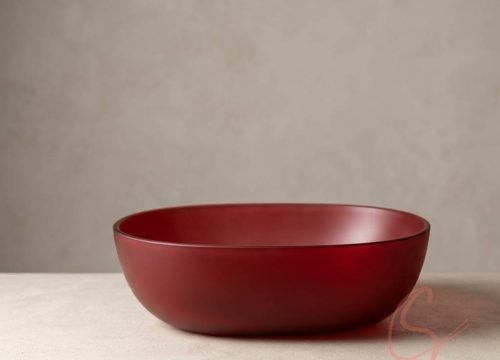 Red vessel basin
