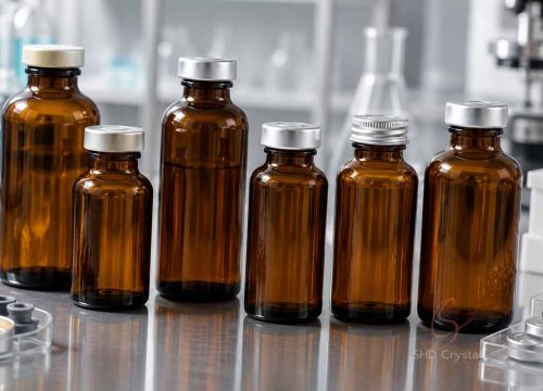 amber medicine bottles