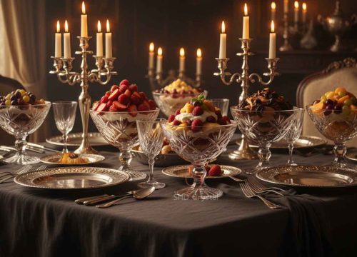 antique trifle bowl manufacturer