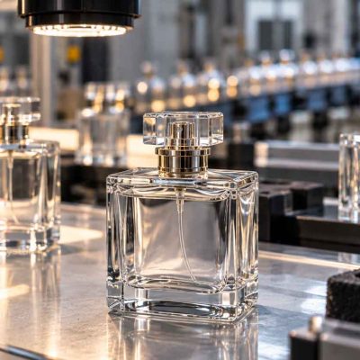 automated perfume bottle production