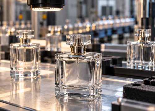 automated perfume bottle production