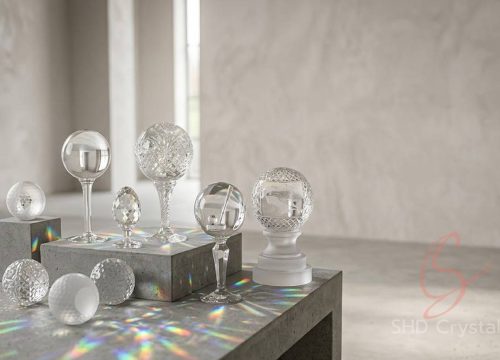 bespoke crystal glass golf