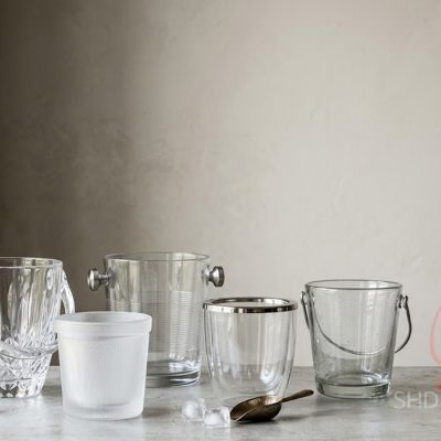 bespoke glass ice buckets