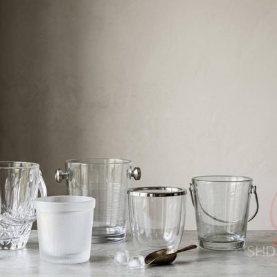 bespoke glass ice buckets