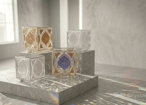 bespoke square glass lampshades