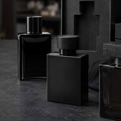 black cologne bottles manufacturer