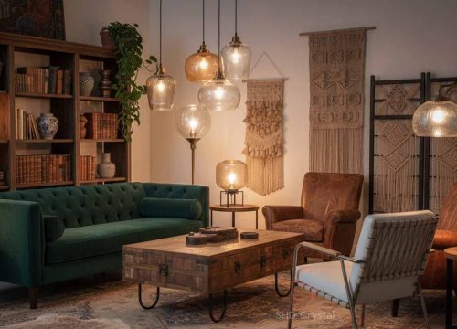 bohemian style glass lamp shades factory