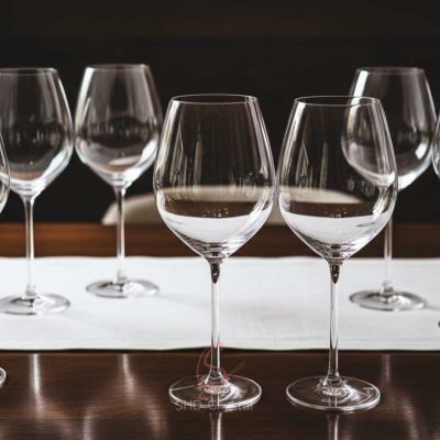 bordeaux wine glass factory