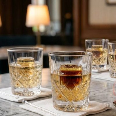 branded shot glassware